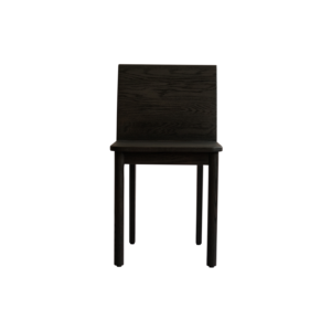 Brutus Slim Black Oak Dining Chair