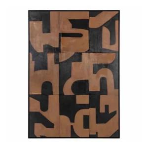 Cascade Brown Wall Art