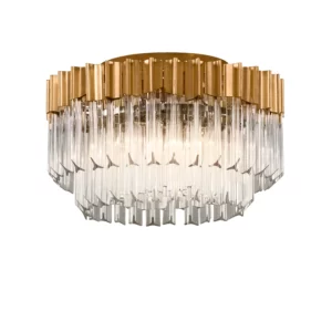 Charisma 3-Light Crystal Semi Flush