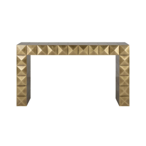 Collada Gold Console Table