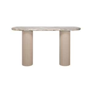 Coronel Oval Shaped Console Table