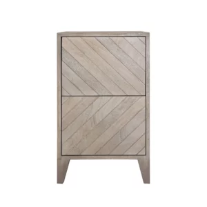 Croft 2-Drawer Bedside Table - Right
