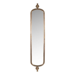 Hasting Gold Rounded Wall Mounted Mirror