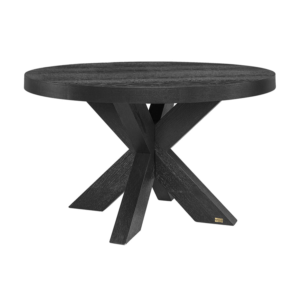 Hunter Round Black Dining Table