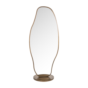 Jalyce Gold Floor Standing Mirror