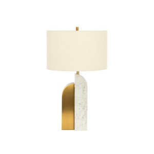 Liliana White Marble Table Lamp