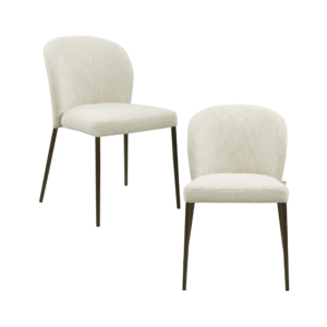 Stacker Set of 2 Biscotti Dining Chairs
