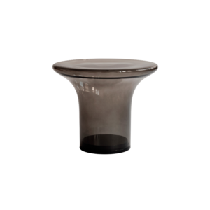 Trumpet Low Bronze Glass Side Table