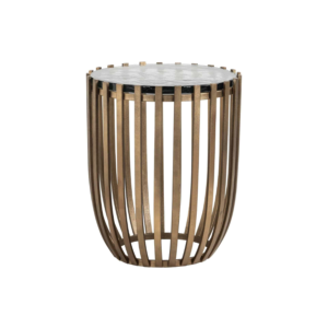 Volante Gold Round Side Table