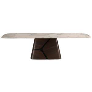 Wall Barrel Shaped Dining Table